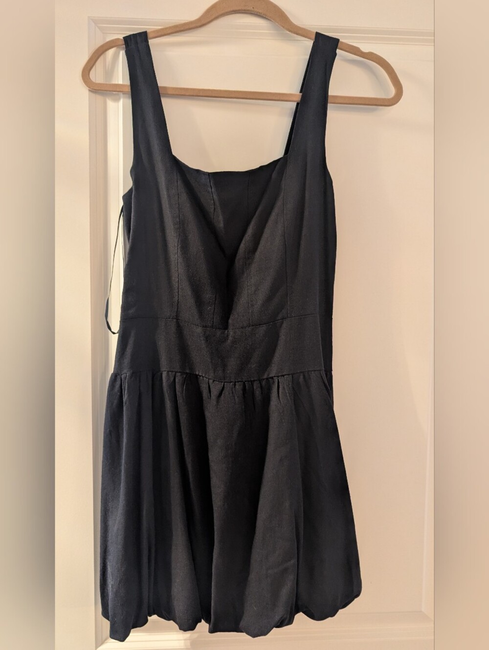 Black Sleeveless Mini Dress